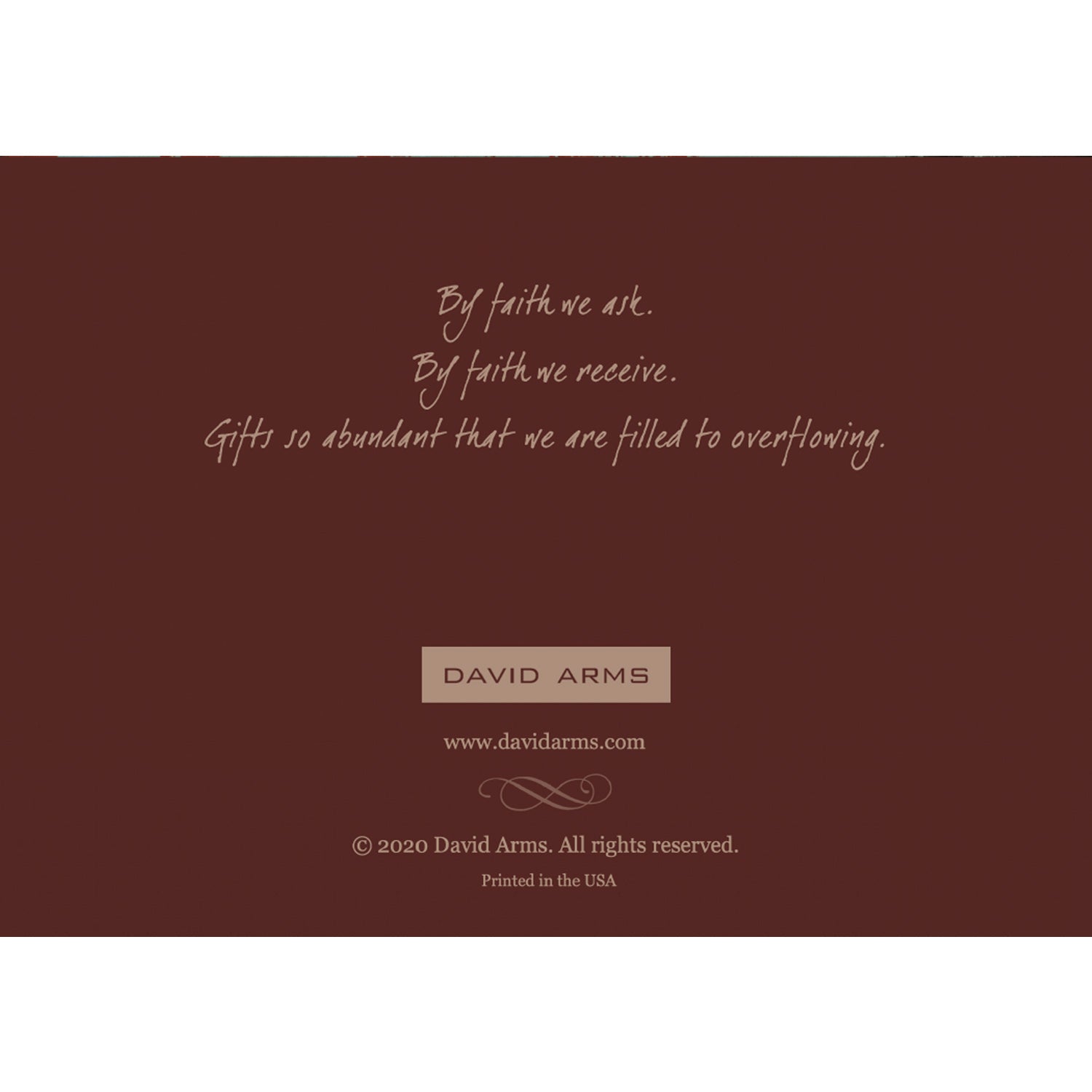 God of Hope Greeting Card - Inspirational Christian Card for Encouragement, Sympathy & Uplifting - Perfect for Birthdays, Holidays & Gifting