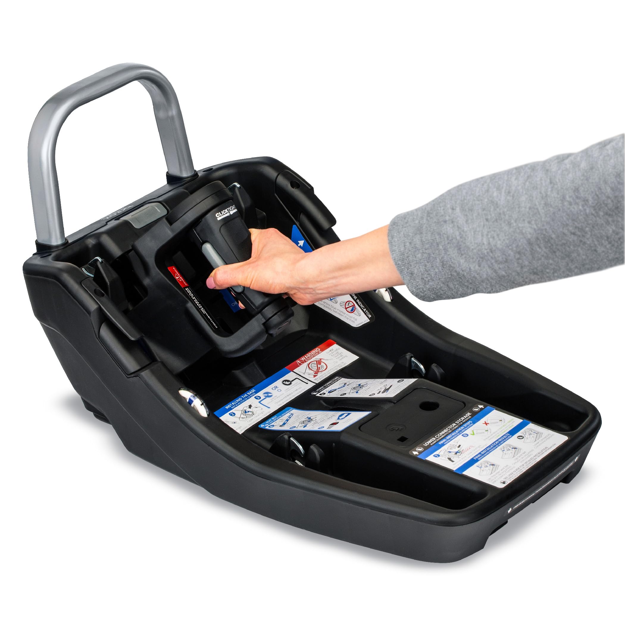Britax Alpine™ Infant Car Seat Base with ClickTight® - Safe & Easy Installation for Newborns | Perfect for Travel, Daily Commutes & Family Road Trips