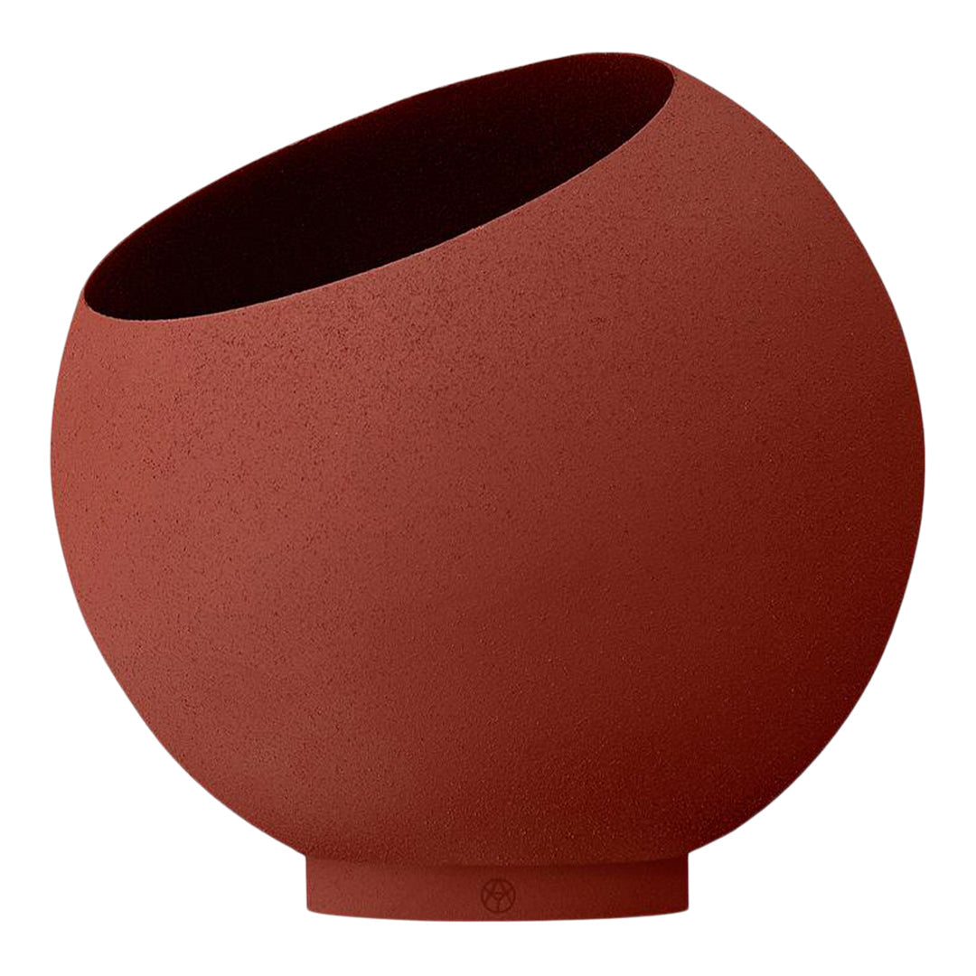 Globe Flower Pot Set of 2 - Decorative Ceramic Planters for Indoor Outdoor Plants - Perfect for Home Garden, Office Decor & Gift Giving