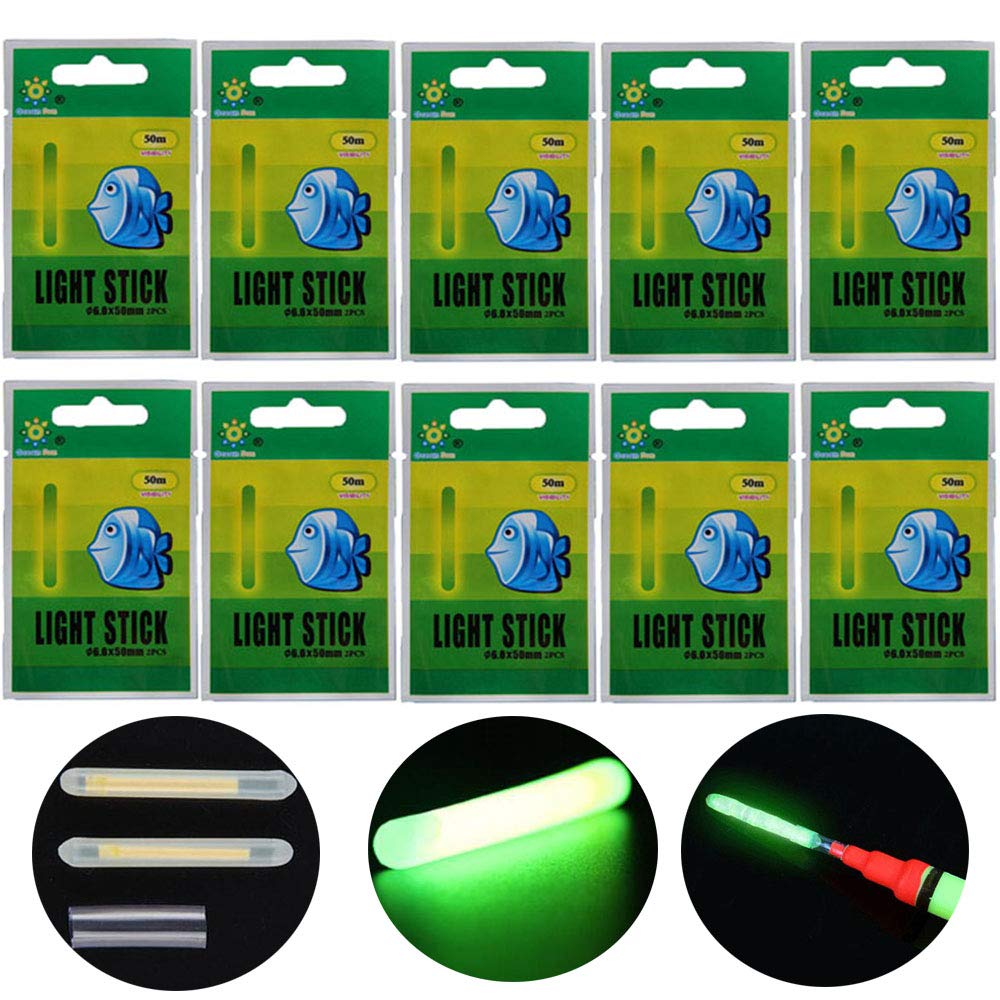 QualyQualy Fishing Glow Sticks for Bobbers (1