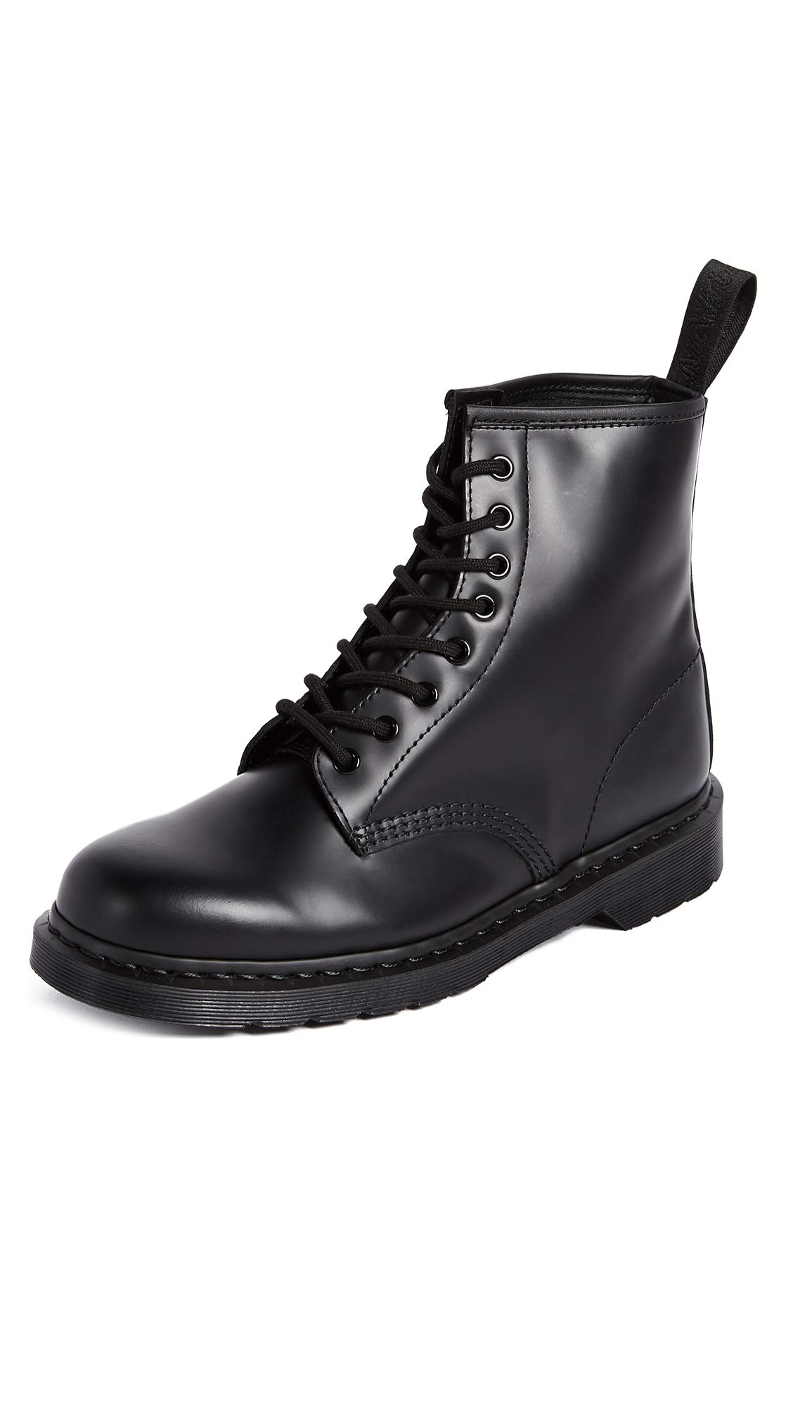 Dr. Martens Core 1460 Mono Smooth Leather Unisex Adult Boots - Classic 8-Eye Combat Boots for Men & Women, Perfect for Casual Wear, Work & Outdoor Activities