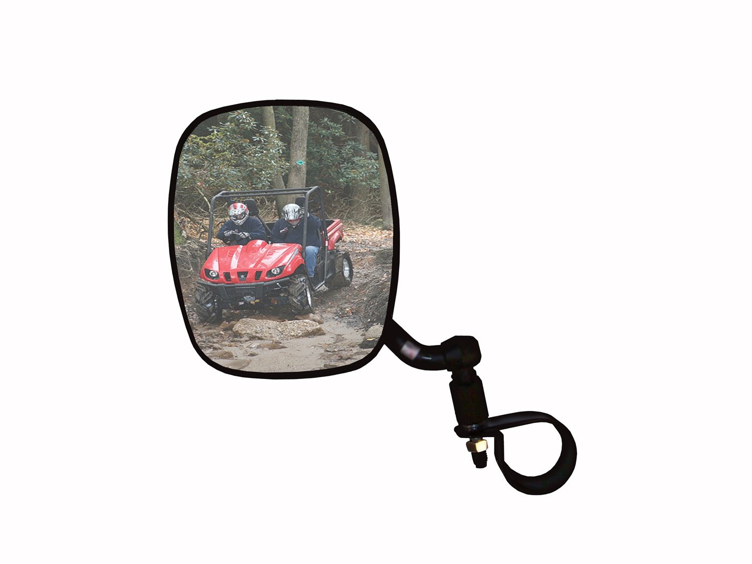CIPA M37 UTV Side View Mirror (Black) - Fits 1-3/4