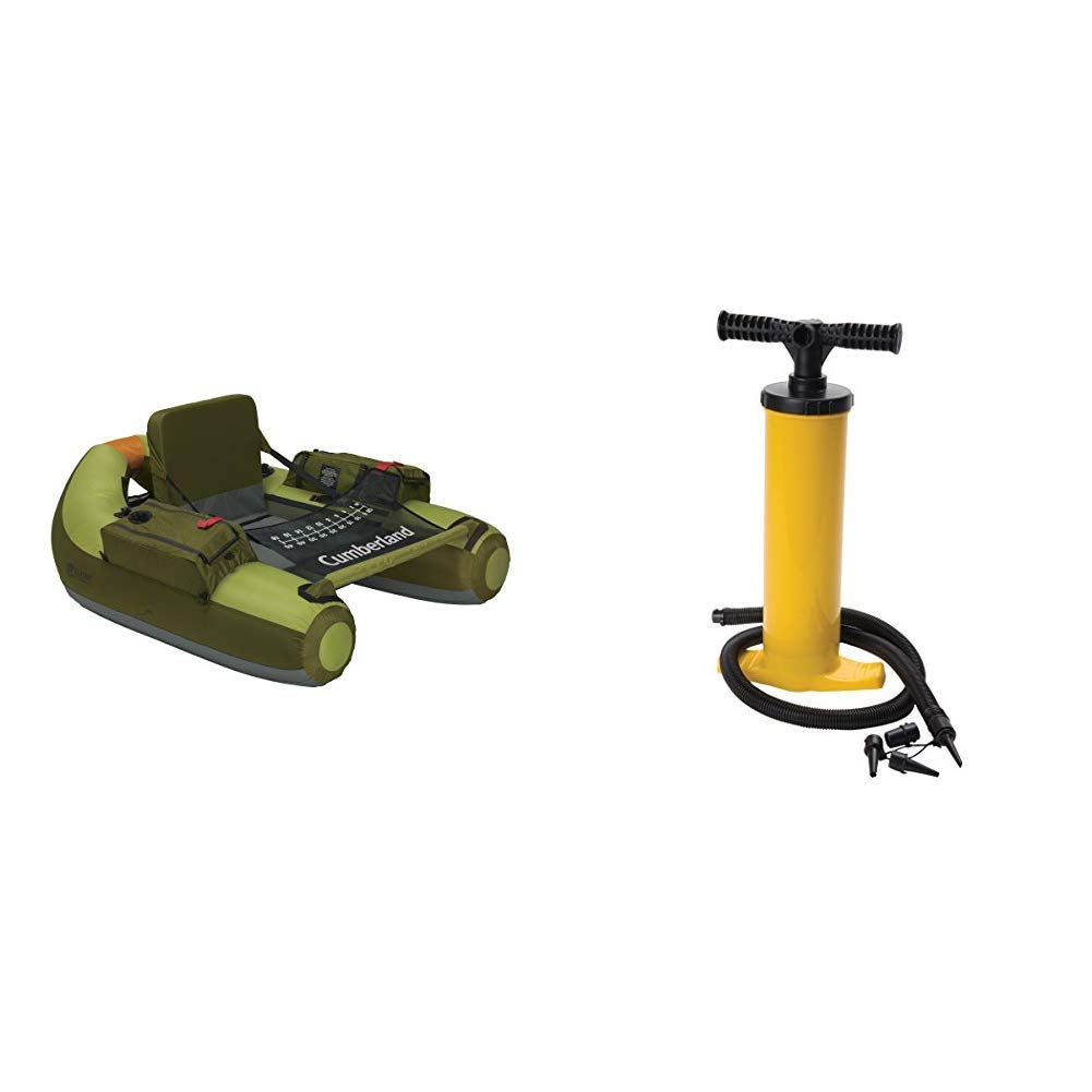 Classic Accessories Cumberland Float Tube - Premium Inflatable Fishing Float Tube for Lakes & Rivers - Perfect for Fly Fishing, Bass Fishing & Waterfowl Hunting