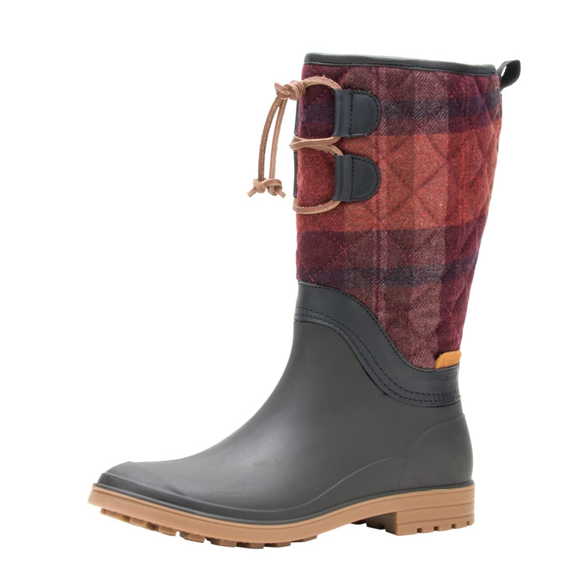 Kamik Women's Abigail Waterproof Rain Boots - Comfortable & Stylish Ankle Boots for Wet Weather, Gardening, and Outdoor Activities