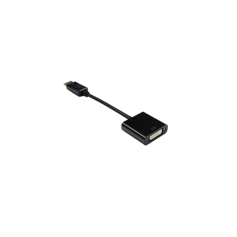 Dynamix Active DisplayPort to DVI Adapter - Male to Female Converter for 4K Monitor, Gaming PC, and Home Theater Setup