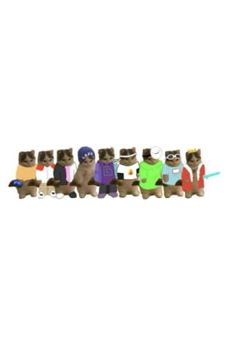 Dream SMP Standing Cat Notebook Journal - DSMP Aesthetic Art Notebook for Kids, Teens & Adults | Funny School Supplies, Unique Gifts & Kawaii Room Decor | Perfect for Note Taking, Journaling & Fan Art Collections