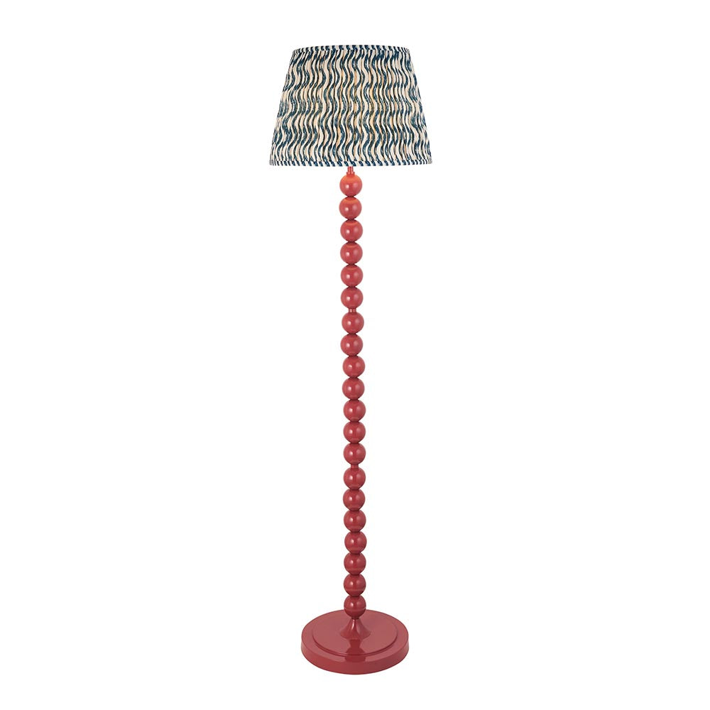 Auralis Ripple Floor Lamp with E27 Socket - Modern LED Standing Light for Living Room, Bedroom & Office - Adjustable Height in Multiple Finishes (Black, White, Bronze) - Perfect for Ambient Lighting & Home Decor