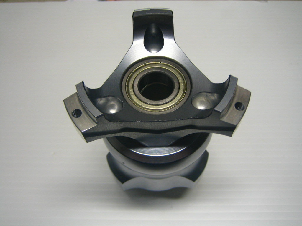 75x17mm Front Hub and Support (125) - High-Quality Bicycle Replacement Part for Smooth Rides - Perfect for Mountain Bikes, Road Bikes & Commuter Bikes