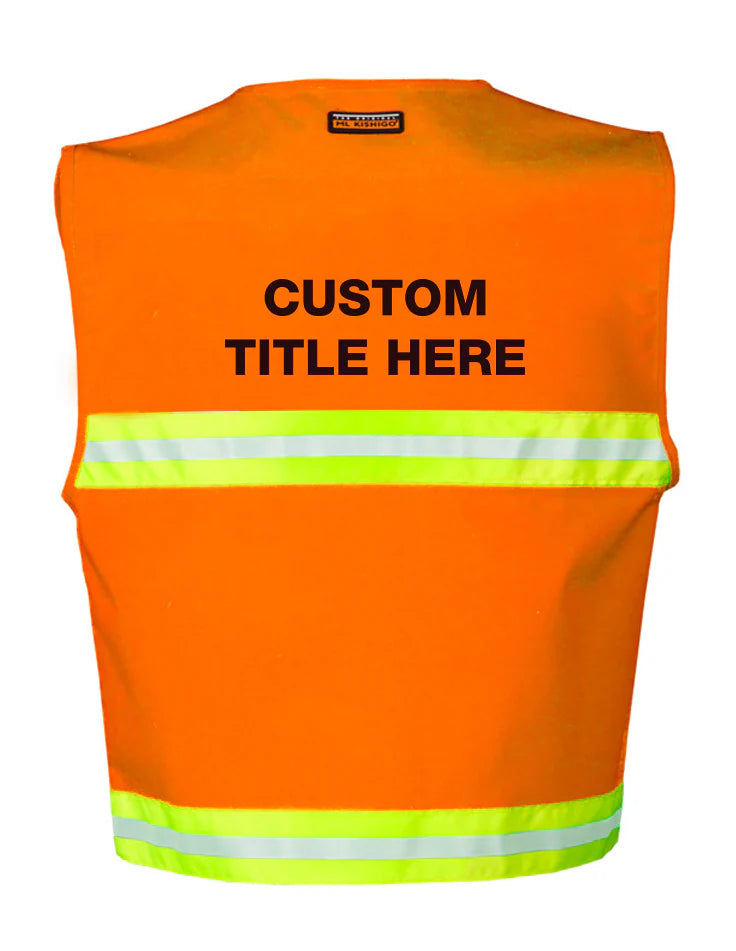 4200 Series Incident Command Vest - High Visibility Safety Vest for Emergency Response & Disaster Management - Ideal for Firefighters, Police & Search & Rescue Teams