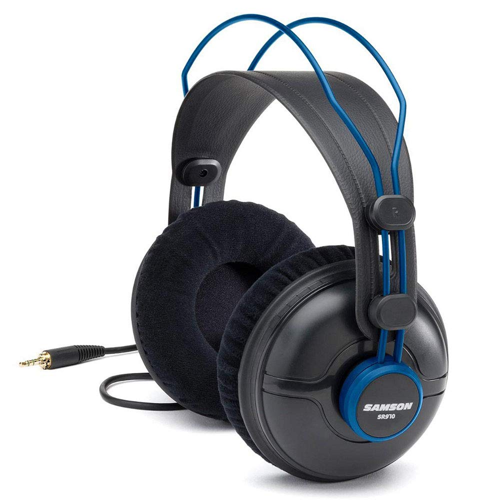 Samson G-Track Pro USB 24-bit Studio Condenser Microphone with Built-in Audio Interface & Professional Studio Headphones - Perfect for Podcasting, Streaming, and Music Recording