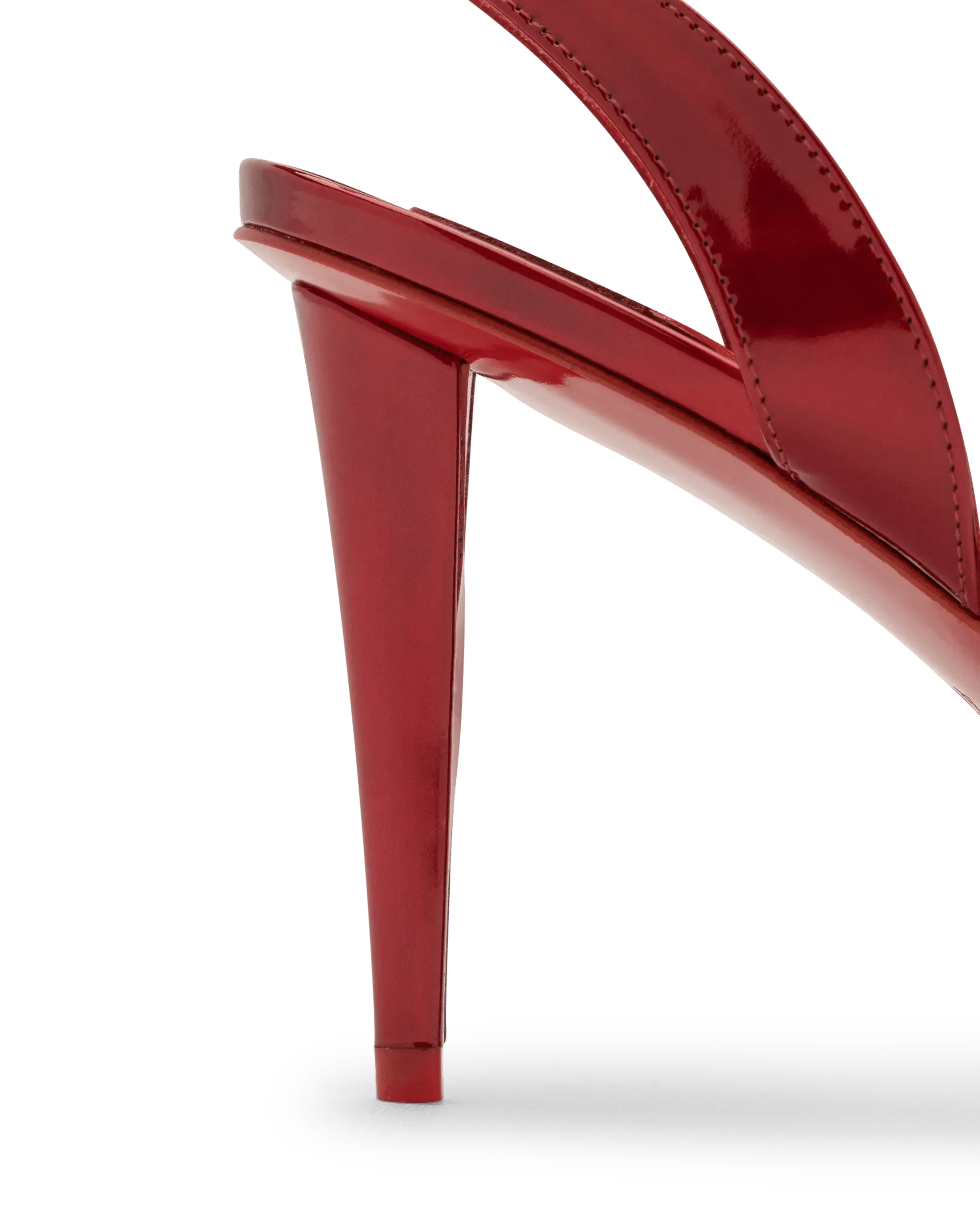 Astrid 85 Patent Leather Slingback Pumps - Women's High Heel Dress Shoes for Wedding, Party & Office Wear | Shiny Pointed Toe Stilettos