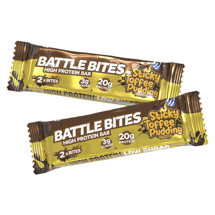 Battle Bites Protein Bars - High Protein Low Sugar Snack Bars (12 Pack, 62g Each) - Variety Pack All Flavors - Perfect for Gym, Hiking & On-the-Go Energy Boost