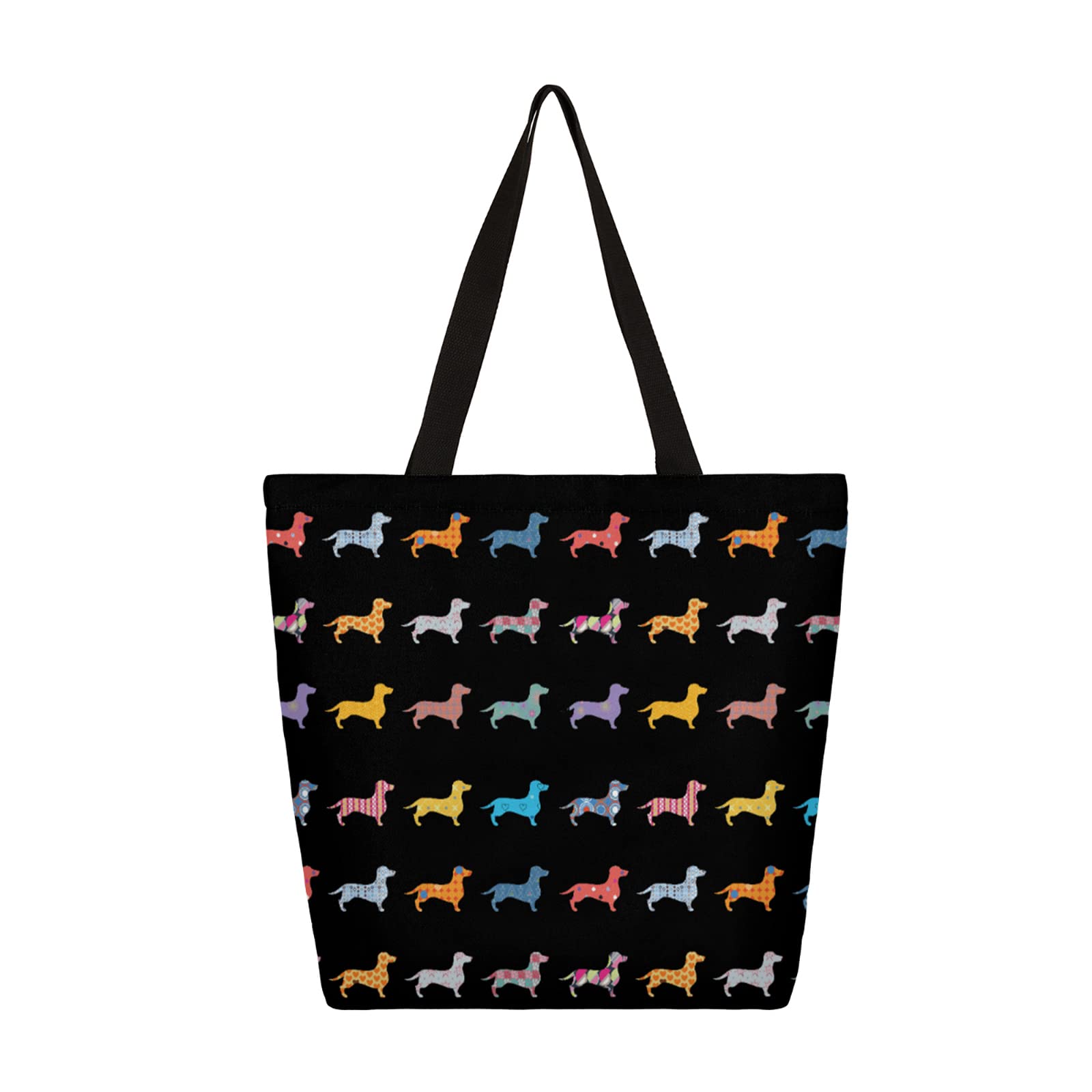 Eco-Friendly Large Canvas Tote Bag for Women - Reusable Grocery Shopping Bag, Casual Shoulder Handbag for Travel, Beach & Daily Use | Multipurpose Outdoor Tote with Durable Design