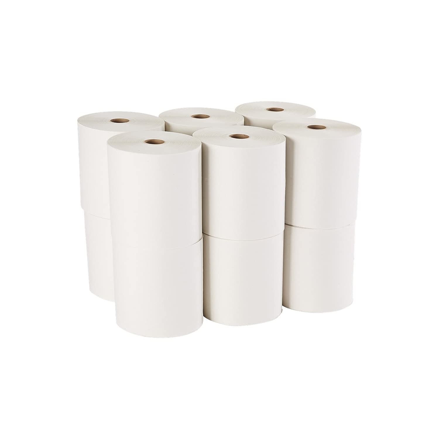 Premium 2-Ply Hard-Wound Paper Towels - Strong & Absorbent for Kitchen Cleaning, Spill Absorption & Household Use