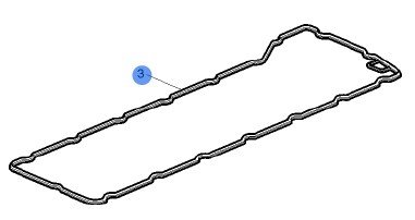 Volvo Truck Sealing Ring 20736230 - Genuine OEM Replacement Part for Engine & Transmission - Heavy Duty Seal for Volvo Trucks, Perfect for Preventative Maintenance & Leak Repair