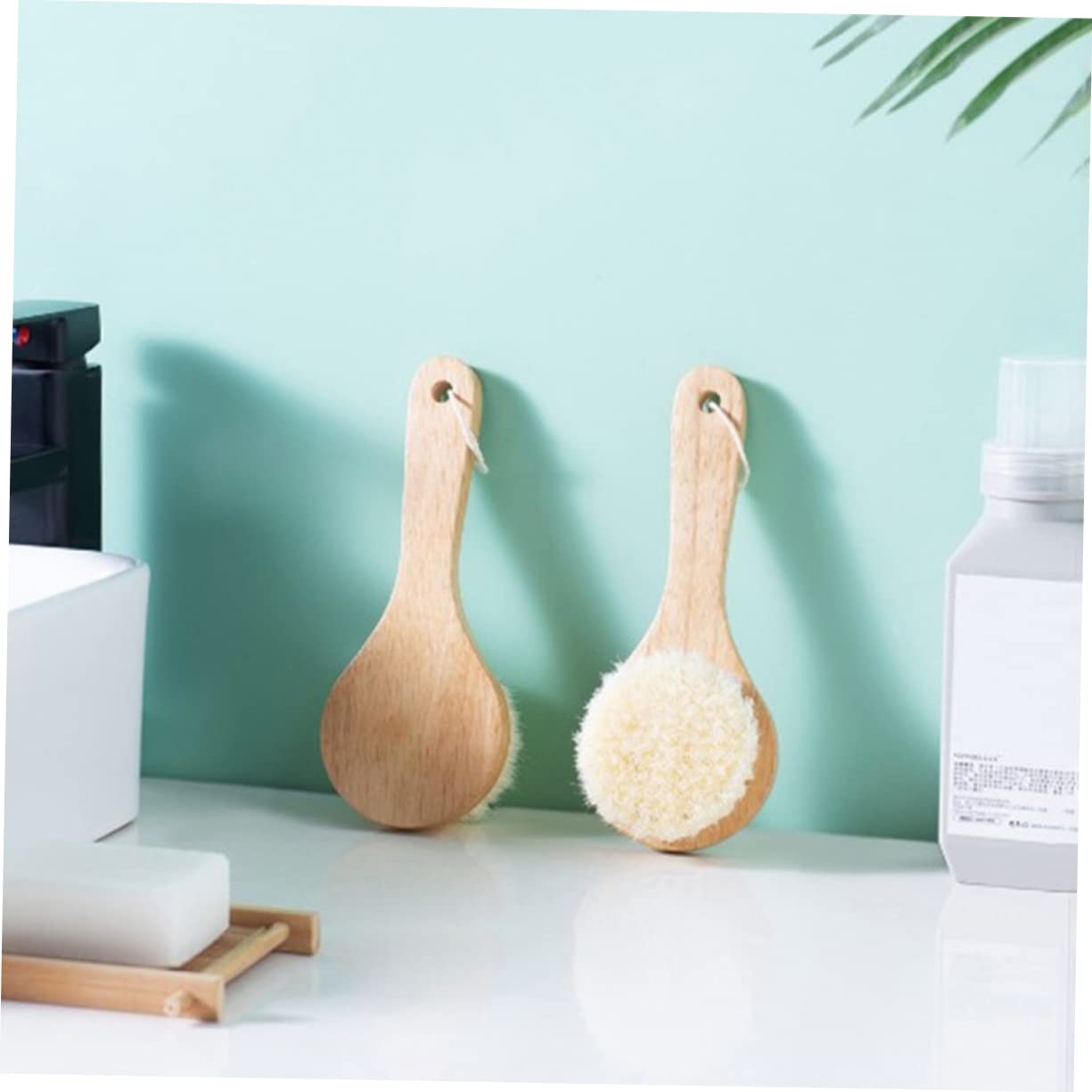 BIUDECO Natural Loofah Sponge - Exfoliating Body Scrubber & Shower Brush for Smooth Skin | Gentle Back Scrubber, Easy to Clean Bath Brush | Perfect for Daily Shower, Spa & Skin Care Routine