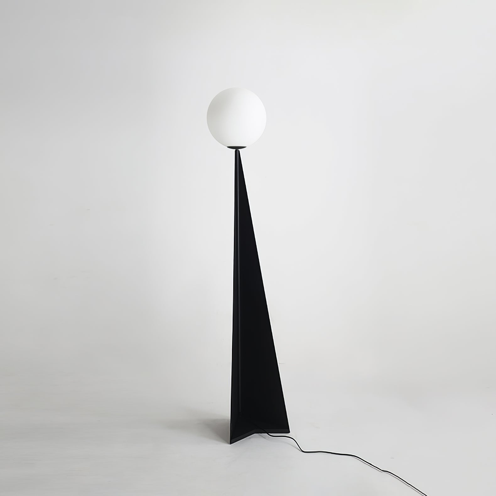 Apex Sphere Modern Floor Lamp - Stylish LED Standing Light for Living Room, Bedroom & Office - Perfect for Reading, Relaxing & Ambient Lighting