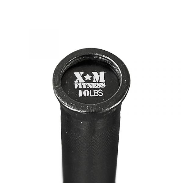 XM Fitness Performance 10lbs Mace - Heavy Duty Steel Macebell for Strength Training, CrossFit & Functional Fitness Workouts - Perfect for Home Gym, Outdoor Exercise & Warrior Training