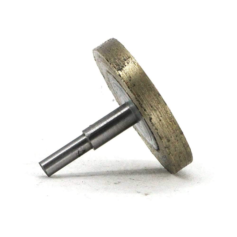 10PCS Bronze Bond Diamond Mounted Points for Agate, Granite, Stone, Tungsten Carbide Grinding - T Shape Sintered Grind Head M012 (Grit: D60d10, Color: 60) - Perfect for Jewelry Making, Stone Carving, and Metal Polishing