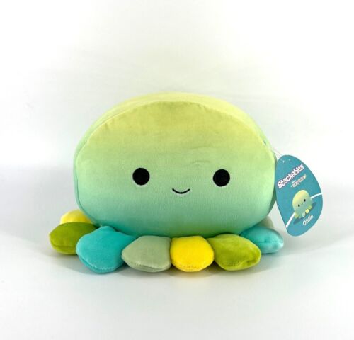 Squishmallow Stackable Plush Toy - Oldin The Octopus Soft Stuffed Animal for Kids, Perfect for Bedroom Decor, Gift & Cuddling | 8 Inch Collectible Plushie