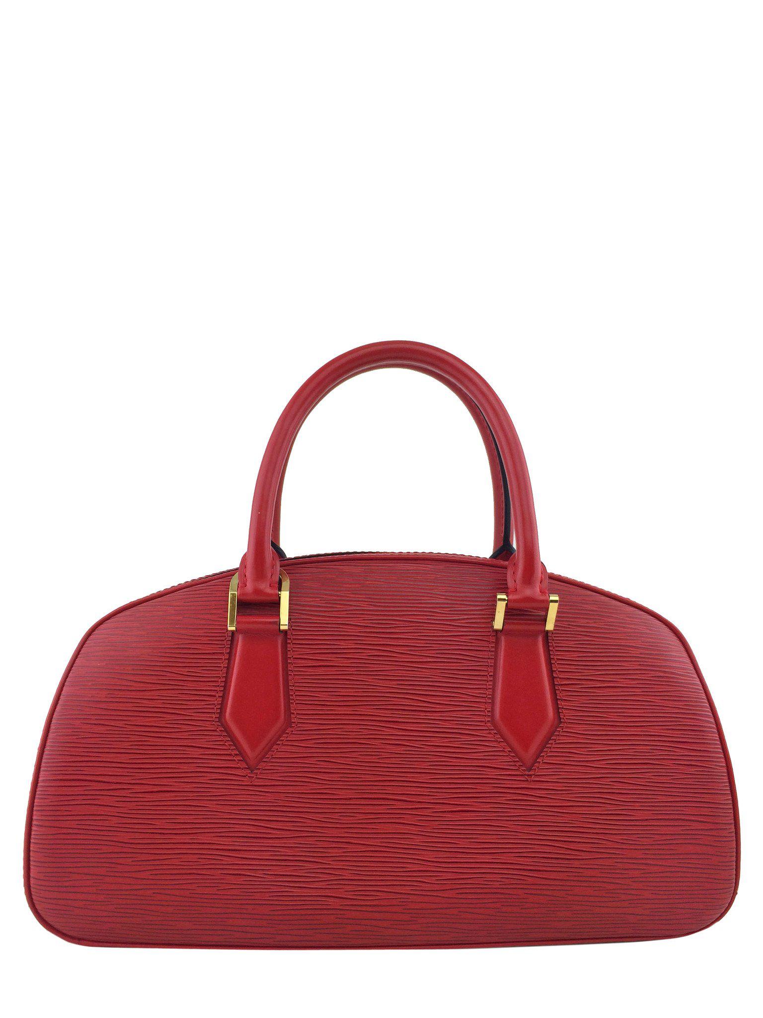 Authentic Louis Vuitton Epi Leather Jasmine Satchel Handbag for Women - Luxury Designer Tote Purse for Work, Travel & Everyday Use