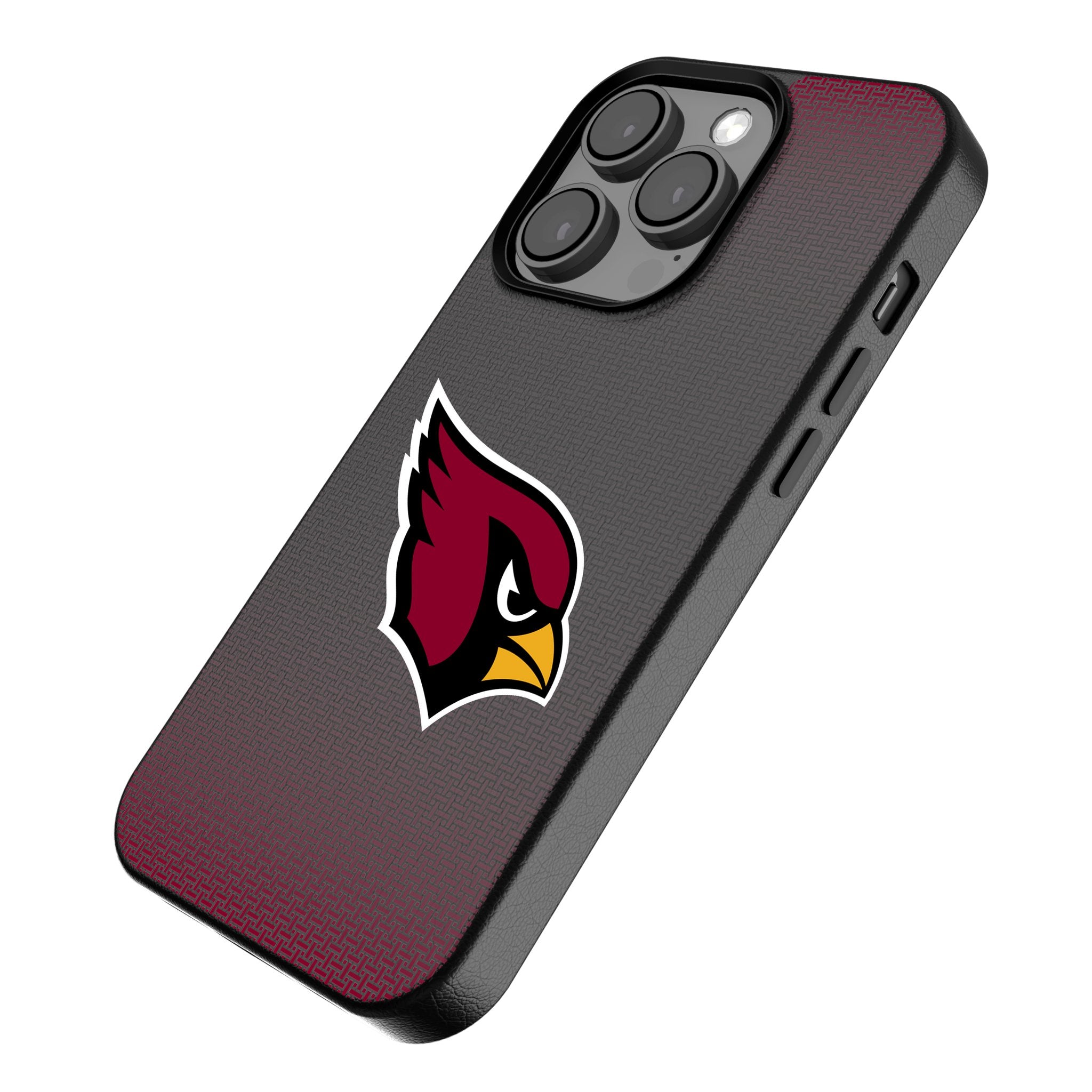 Arizona Cardinals MagSafe Compatible iPhone Case - Premium Linen Cover for Apple iPhone 12/13/14/15 Pro Max - Perfect for Game Day & Everyday Use