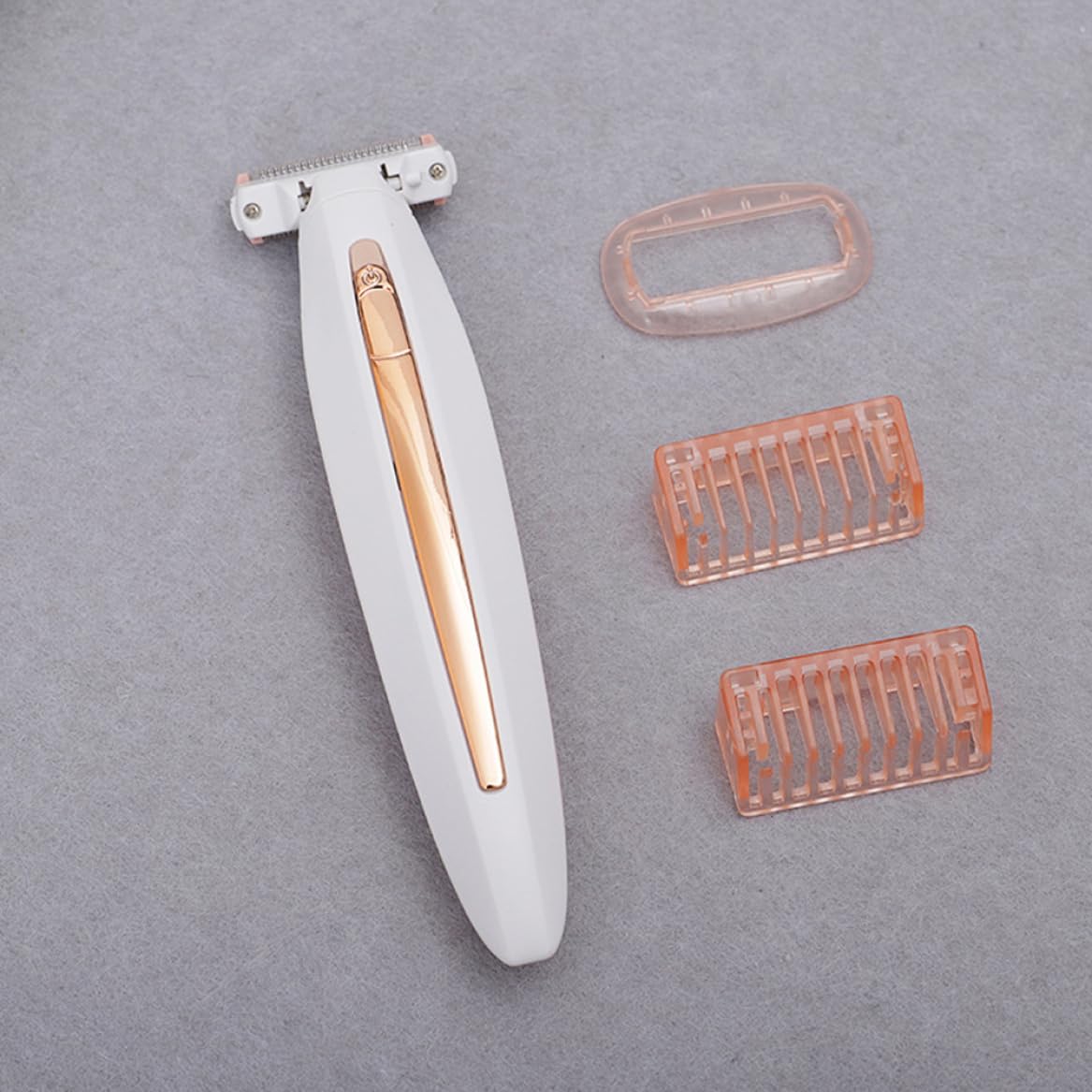 Painless Electric Body Hair Shaver for Women - Rechargeable Lady Shaver with LED Light for Face, Legs, Hands, Bikini & Armpit | Portable Hair Removal Device for Smooth Skin at Home & Travel