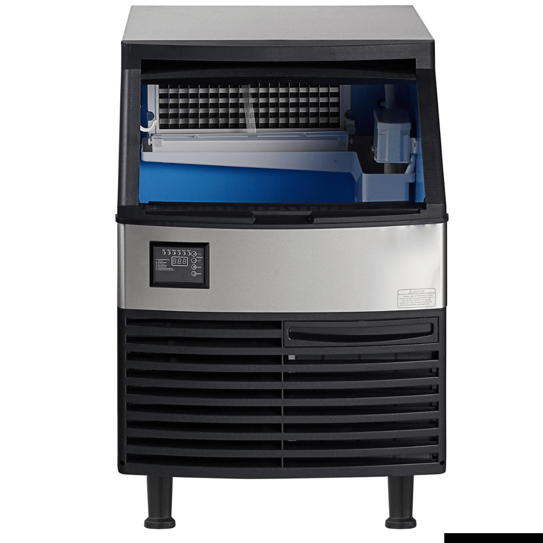 Blizzard SN 210P Commercial Ice Maker Machine - Air Cooled for Restaurants, Bars & Cafes - High Capacity Ice Production for Beverage Service & Food Preservation
