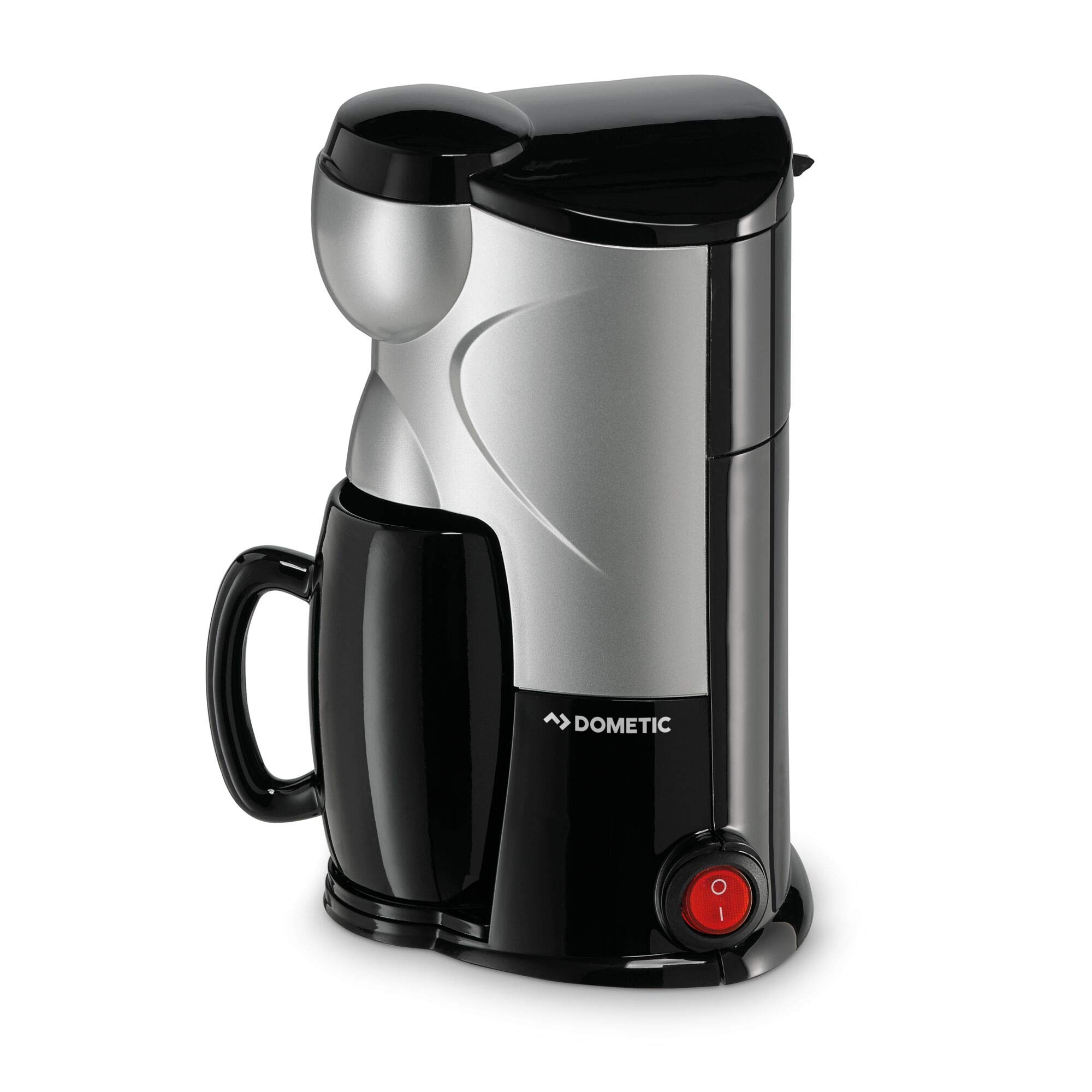 DOMETIC PerfectCoffee MC 01 Single Cup Coffee Maker - 12V Portable Coffee Machine for Car, RV & Travel | Compact Design for On-the-Go Brewing