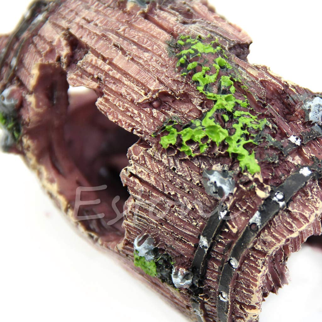 Youngy Aquarium Rockery Ornament - Fish Tank Hiding Cave & Mountain Landscape Decoration for Betta, Shrimp & Small Fish - Perfect for Aquascaping & Natural Habitat Setup