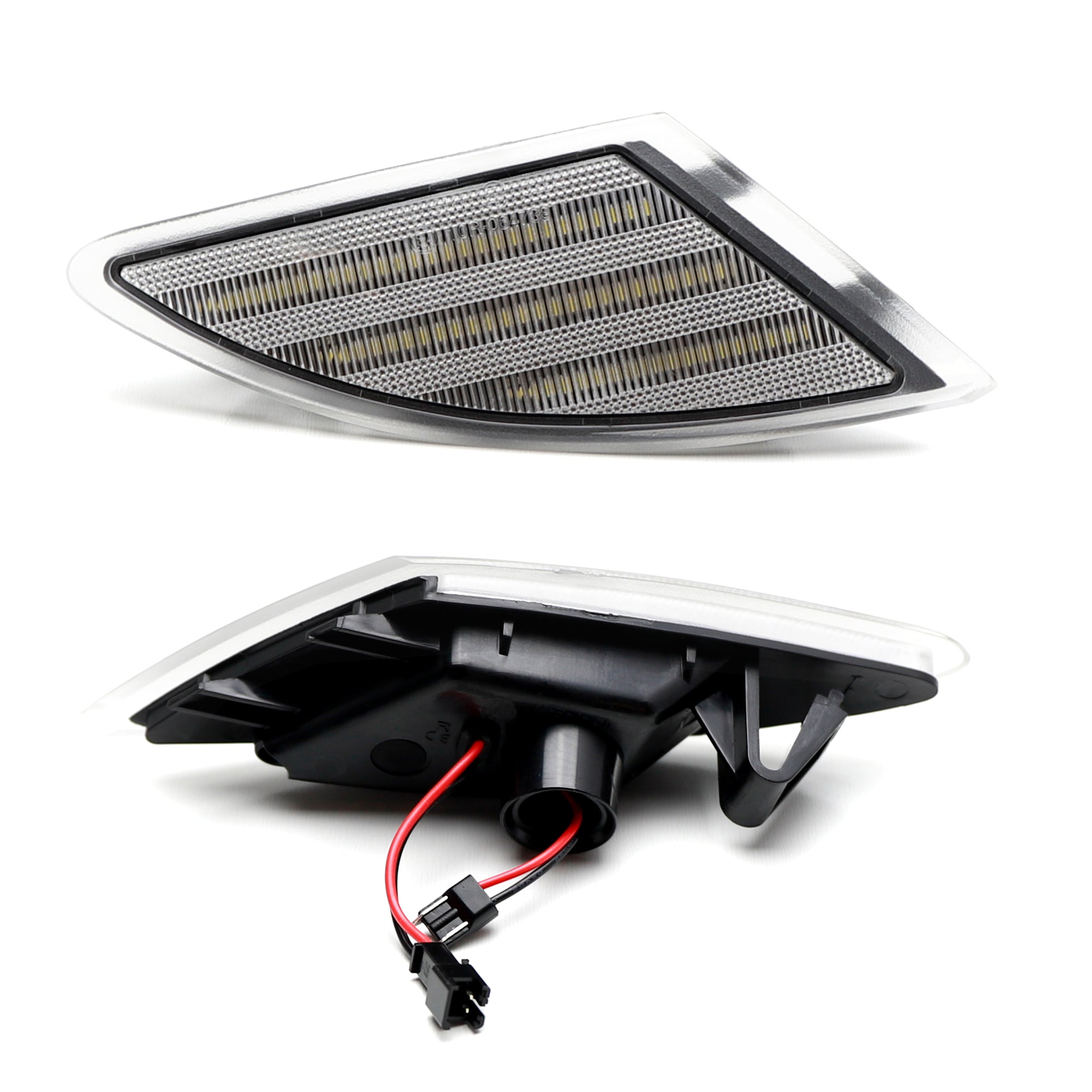 Amber LED Side Marker Lights for 2006-2010 Mercedes W251 R-Class - Clear Lens, Durable & Bright - Perfect for Night Driving & Enhanced Vehicle Visibility