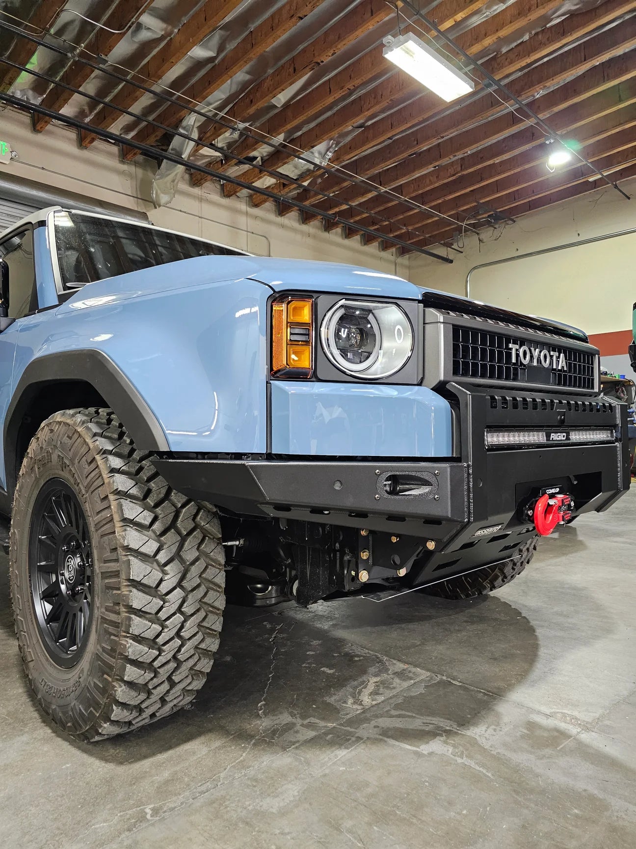 Dissent Off Road Modular Front Winch Bumper for 2024+ Toyota Land Cruiser 250 | Heavy Duty Off-Road Bumper | Perfect for Rock Crawling & Overlanding Adventures