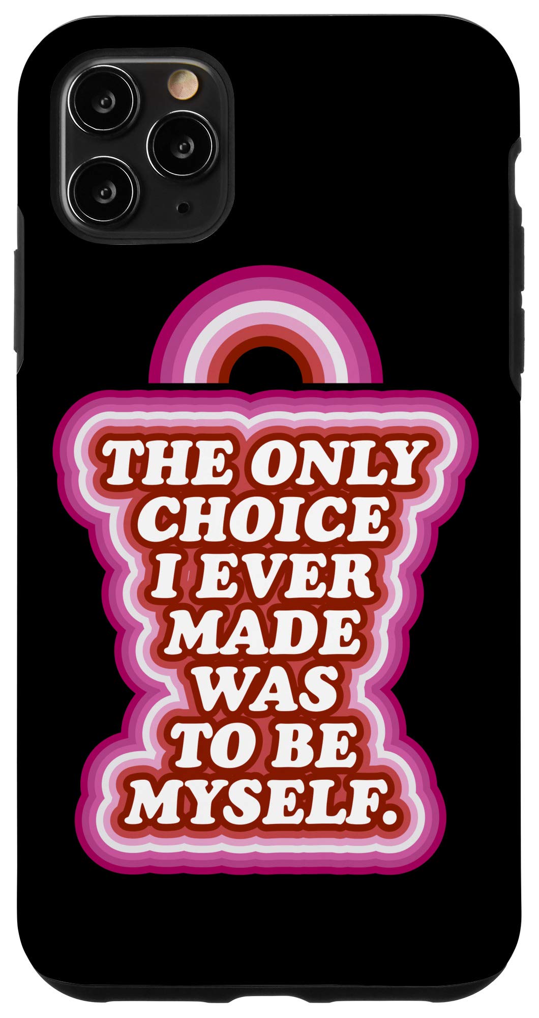 iPhone 11 Pro Max Rainbow Pride Case - Durable Protective Cover for LGBTQ+ Community | Perfect for Daily Use, Pride Events & Showing Your Unique Style