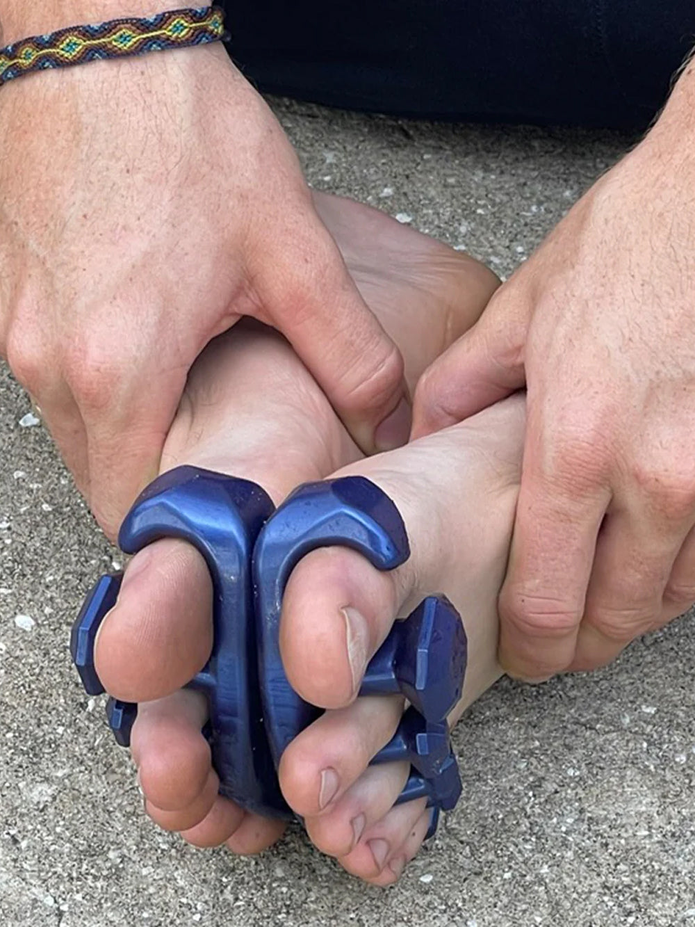 YogaToes Gems Toe Stretcher for Men - Relieve Foot Pain & Improve Flexibility - Perfect for Yoga, Running & Post-Workout Recovery