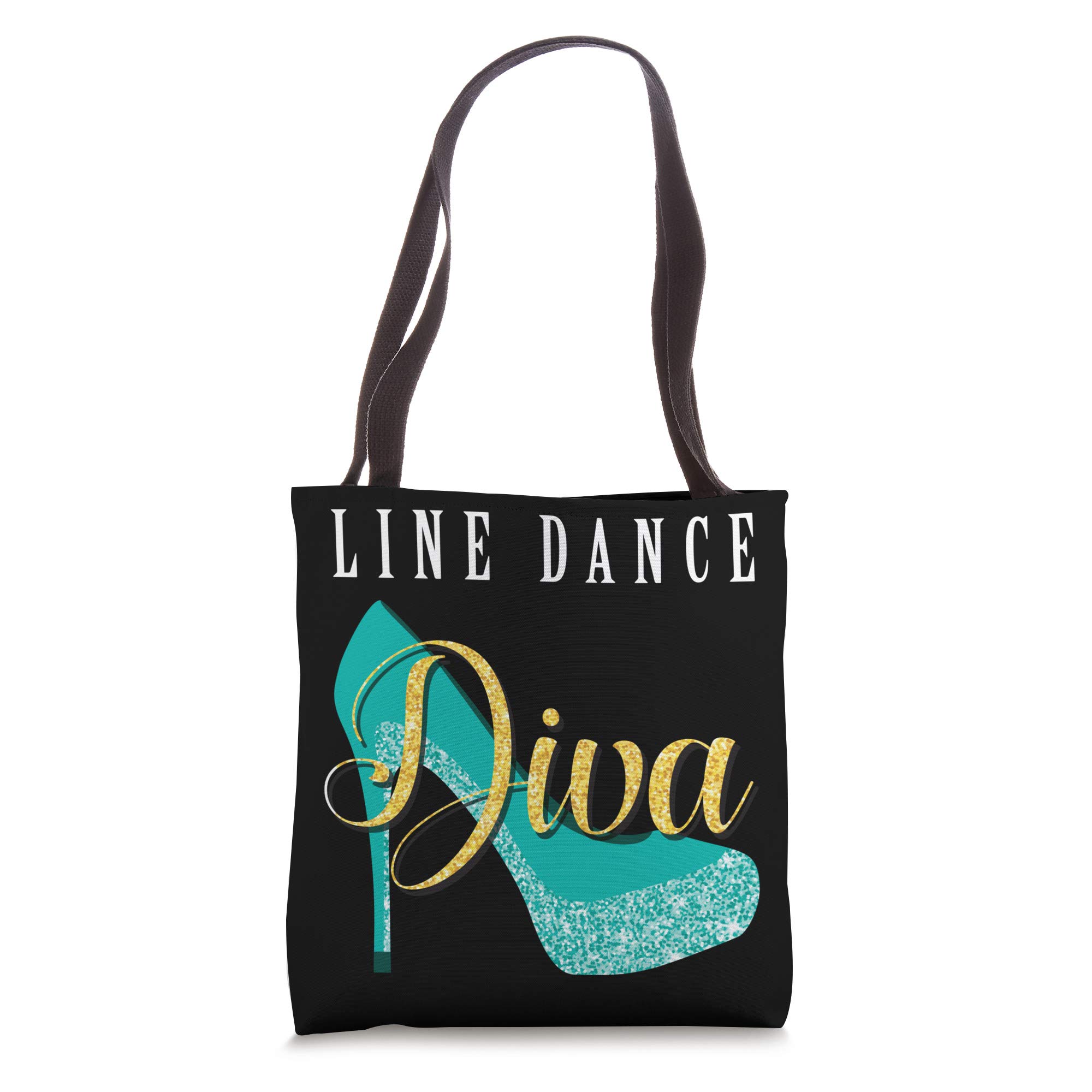 **Divine Line Dance High Heels for Women - Cowgirl Dancer Gift Tote Bag - Perfect for Country Dancing, Western Parties & Cowgirl Fashion**