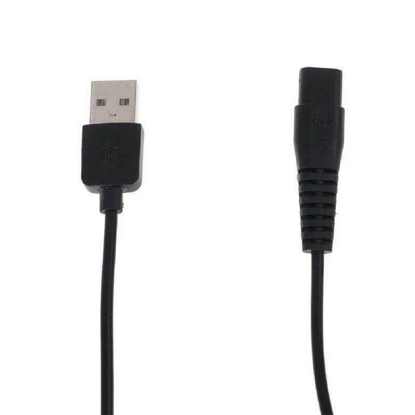 USB Charging Cable Power Cord for BODYA Electric Shaver - Compatible with Mijia Razors - Fast Charging Adapter (Black) - Perfect for Travel, Home & Office Use