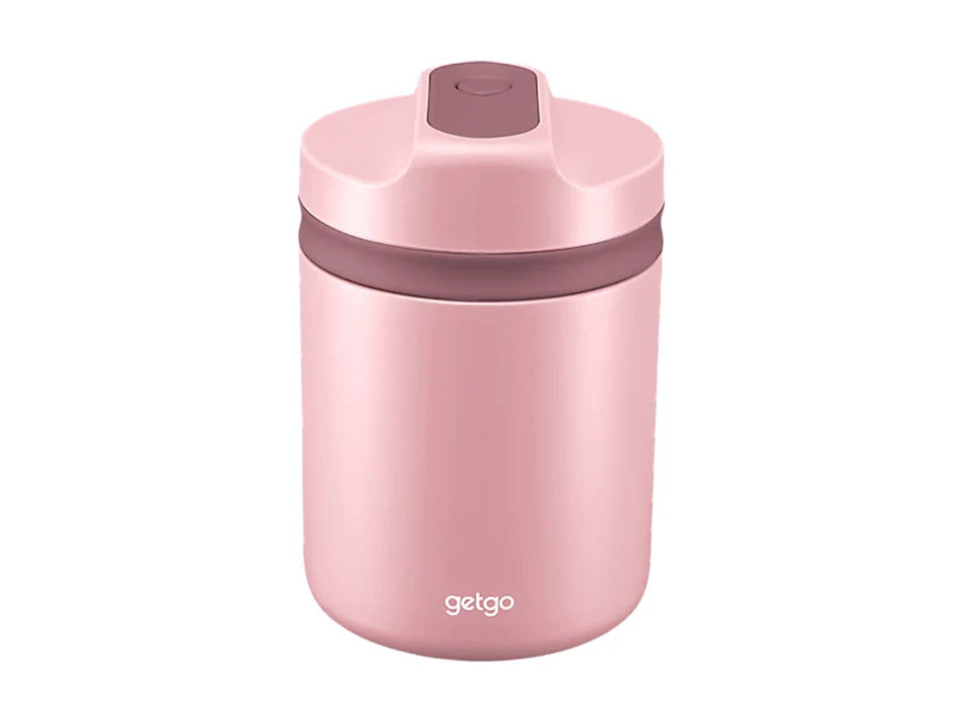 Maxwell & Williams Getgo 1L Double Wall Insulated Food Container - BPA-Free Leak Proof Lunch Box with Lid, Hot & Cold Temperature Retention, Microwave Safe - Perfect for Office, School, Picnics & Meal Prep (Pink, Gift Box)