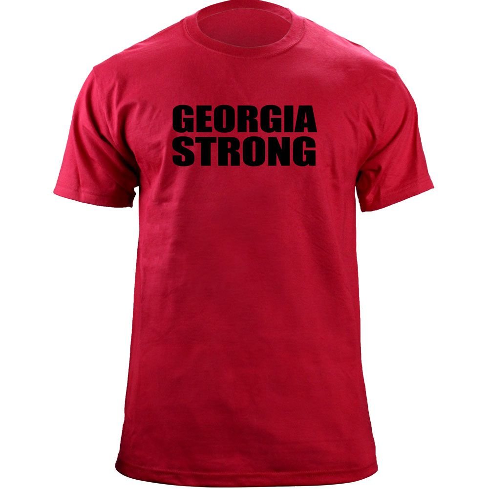 Original Georgia Strong T-Shirt - Premium Cotton American Flag Patriotic Tee for Men & Women | Perfect for Fourth of July, Memorial Day & Everyday Wear