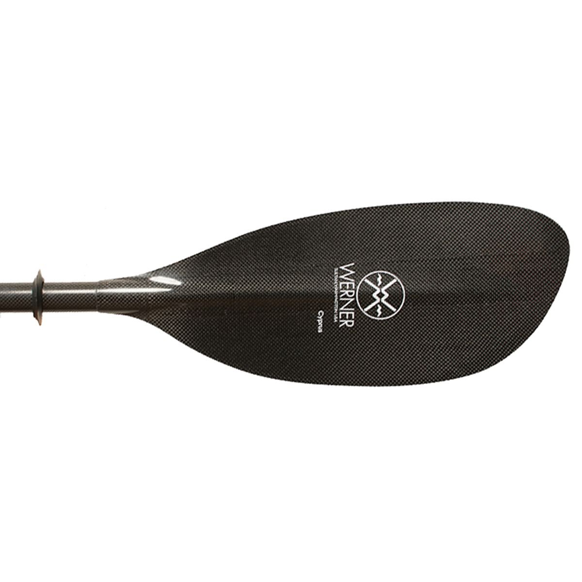 Premium Werner Cyprus Carbon Bent Shaft Kayak Paddle - 210cm Lightweight Touring Paddle for Kayaking & Canoeing | Ideal for Recreational & Professional Use on Lakes, Rivers & Coastal Waters