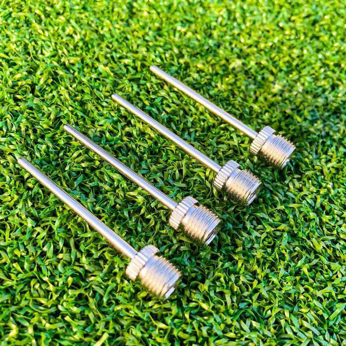 FC Inflation Needle 4 Pack - High Precision Ball Pump Needles for Sports Balls, Basketballs, Footballs - Perfect for Athletes, Coaches, and Sports Enthusiasts