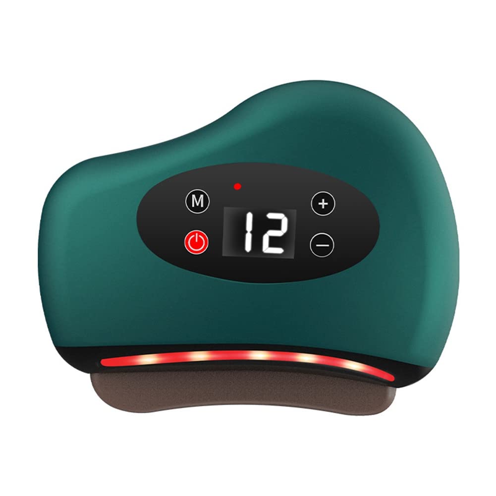 CRAKES Electric Facial Massager - Anti-Aging Scraping Tool with Heat & Vibration for Face Lifting | Skin Tightening & Wrinkle Reduction | Perfect for Home Spa & Skincare Routine