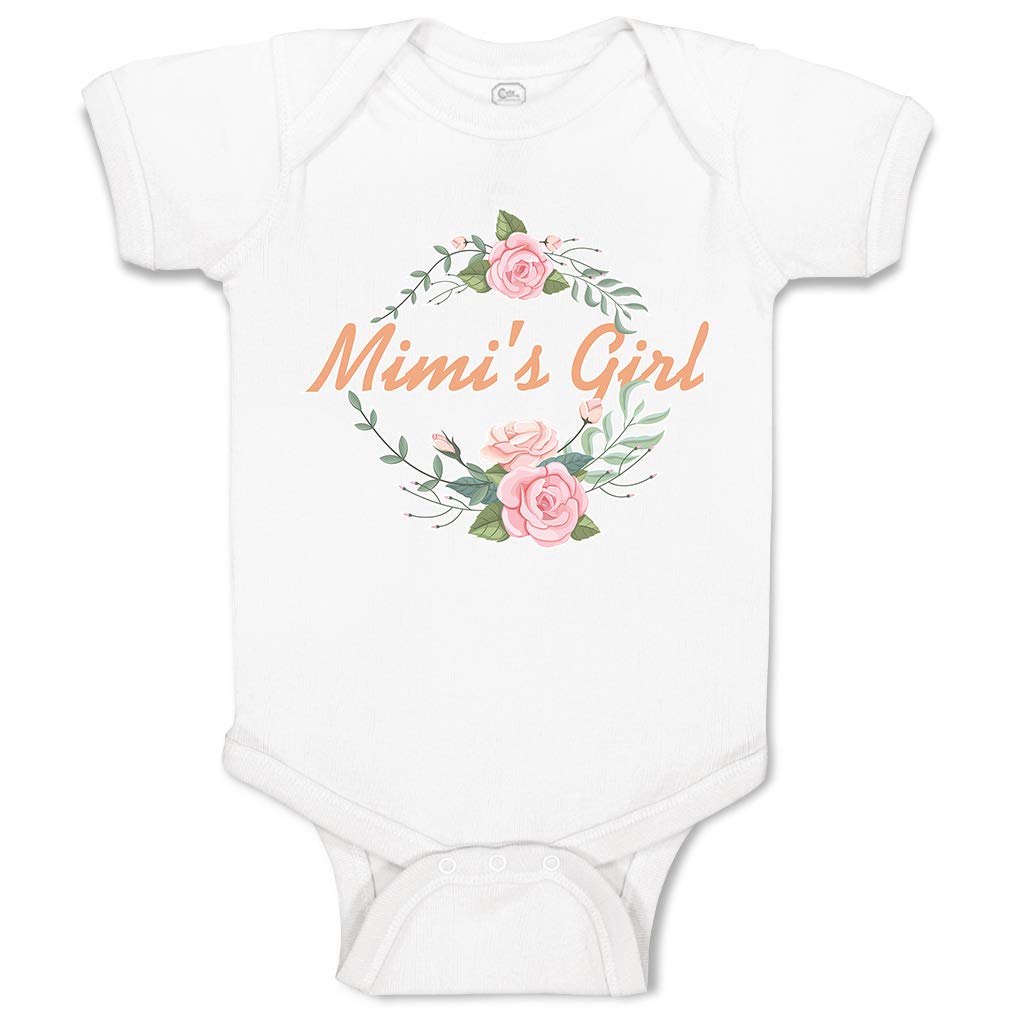 Adorable Baby Bodysuit - Floral Wreath Design for Boys & Girls | 100% Cotton Soft & Comfortable | Perfect for Newborn Photos, Family Outings & Special Occasions