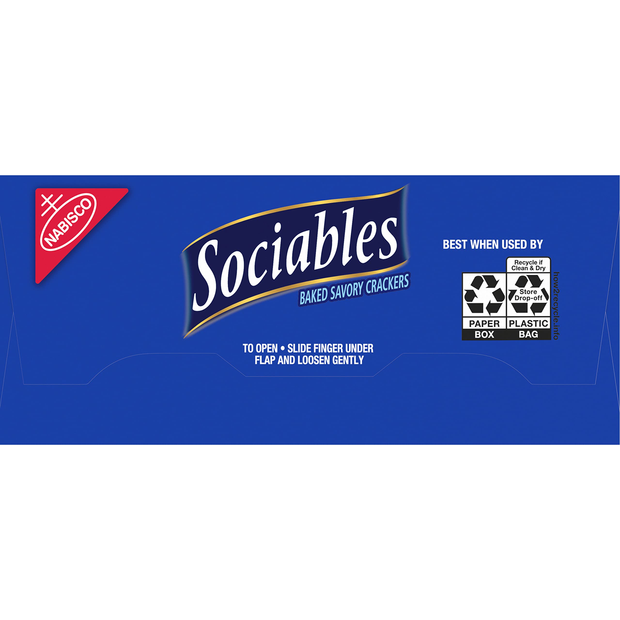 Flavor Originals Sociables Baked Savory Crackers - 6 Pack (7.5 oz Each) | Party Snacks, Game Night Treats & Office Break Room Snacks | Delicious Baked Crackers for Entertaining & Social Gatherings