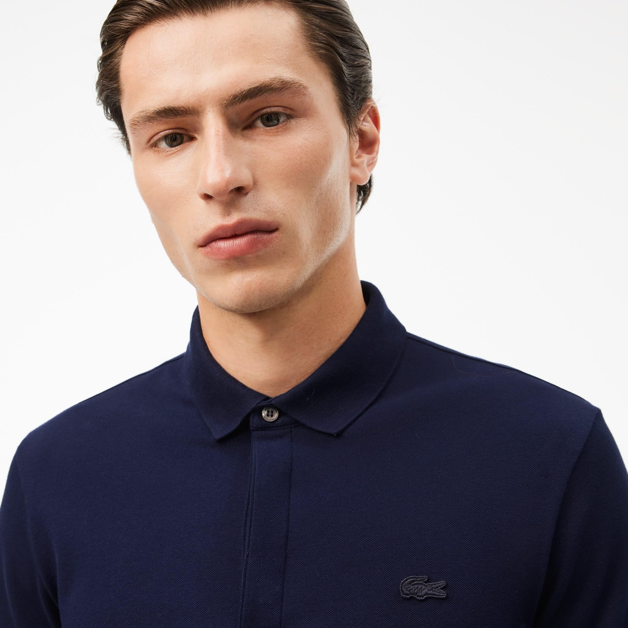 Lacoste Men's Classic Paris Polo Shirt - Slim Fit Cotton Short Sleeve Casual Shirt for Golf, Business & Everyday Wear
