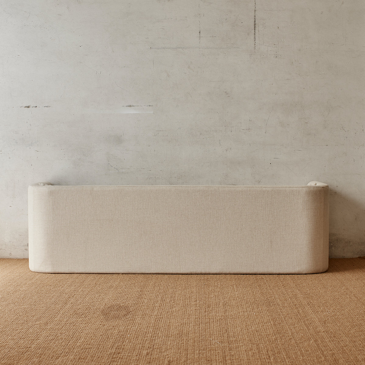 Mcmullin Etta Sofa - Modern Mid-Century Fabric Sofa with Tufted Back & Wooden Legs for Living Room, Lounge & Office