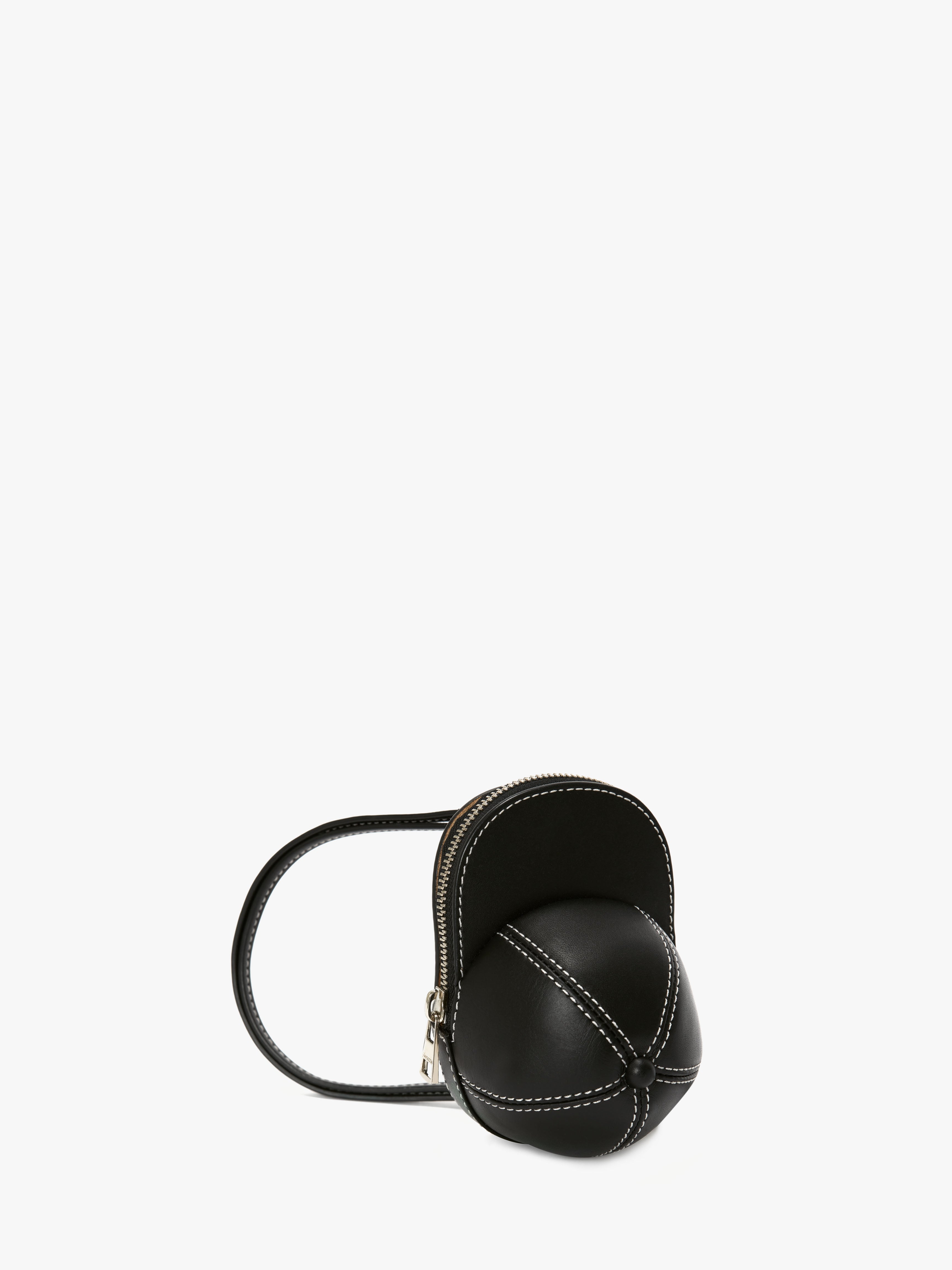 Mini Cap Bag - Genuine Leather Crossbody Bag for Women - Perfect for Travel, Shopping & Everyday Use
