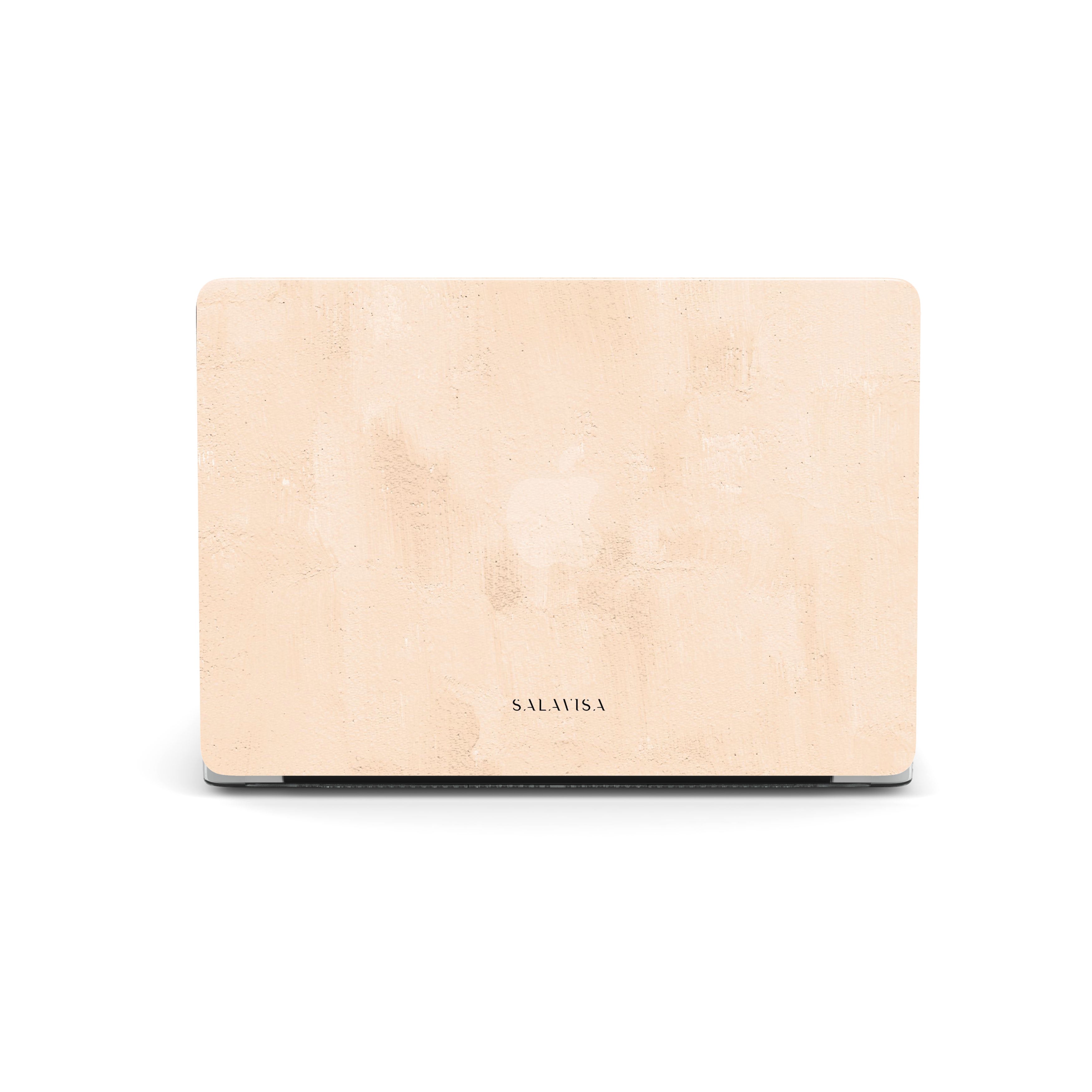 Premium Rose Beige Clay MacBook Case - Slim Protective Cover for MacBook Air/Pro 13