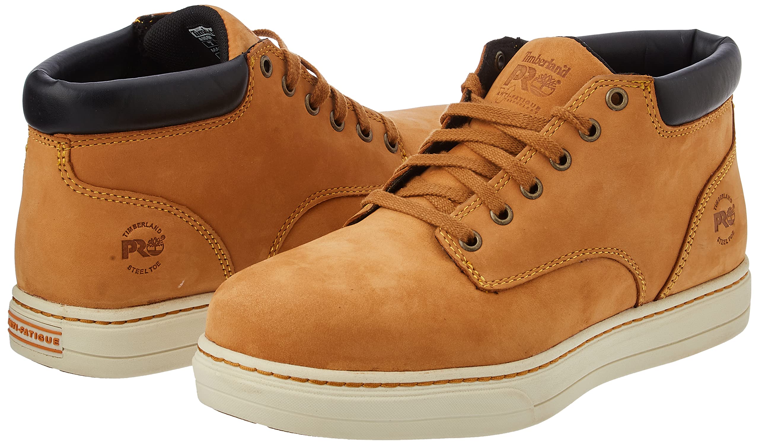 Timberland Men's Disruptor Chukka Steel Toe Work Boots - Fire & Safety Shoes for Construction, Industrial & Outdoor Work - Non-Slip, Waterproof & Comfortable Work Boots for Men