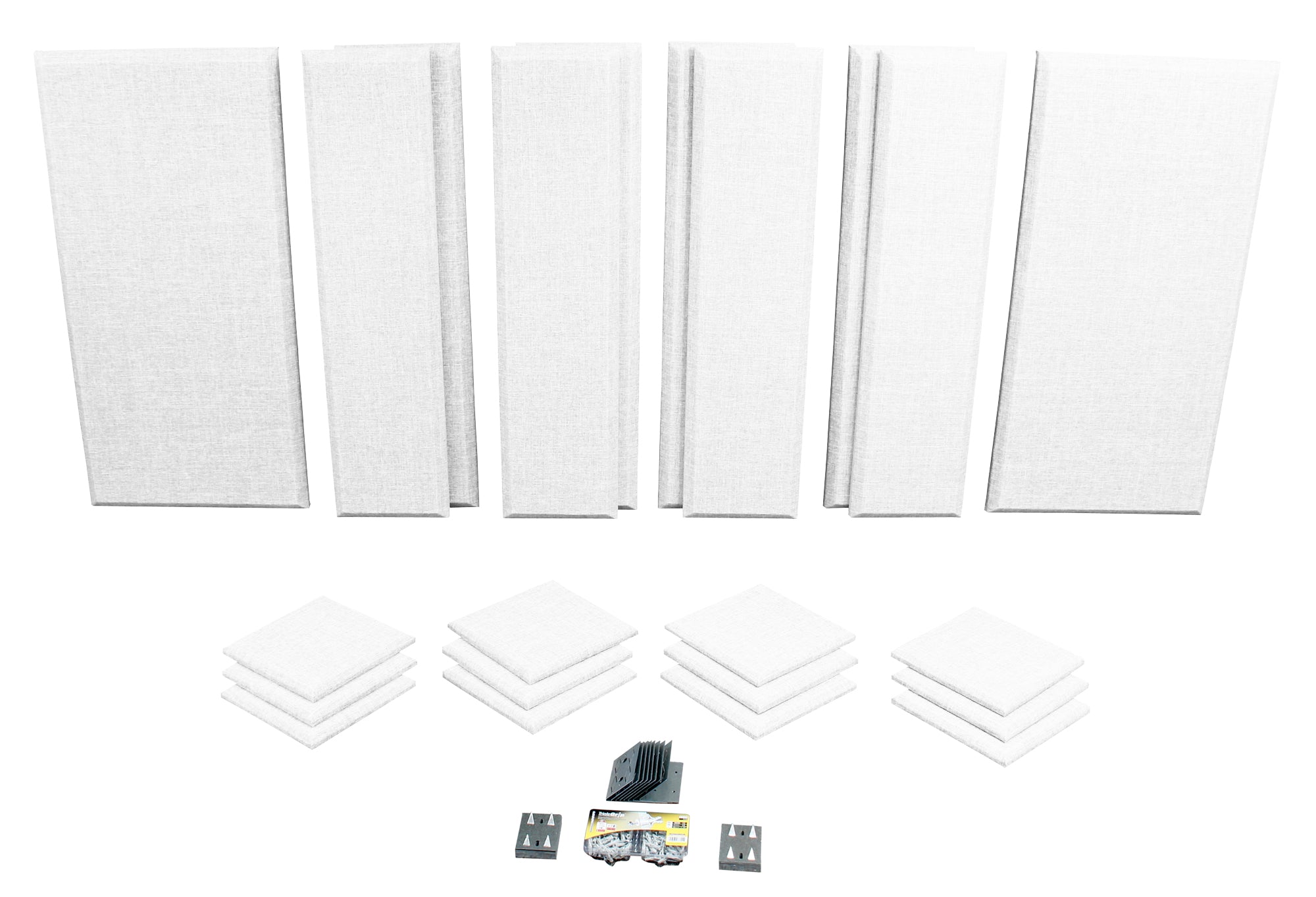 Primacoustic London 12 Acoustic Panel Kit - Professional Soundproofing Foam Panels for Home Studios, Offices & Podcast Rooms - Improve Audio Quality & Reduce Echo