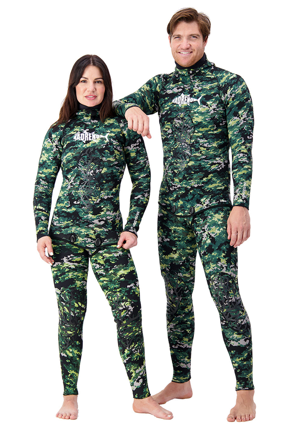 Adreno Invisi Skin 3mm Neoprene Wetsuit, Gloves & Socks Combo Set - Perfect for Scuba Diving, Snorkeling and Water Sports